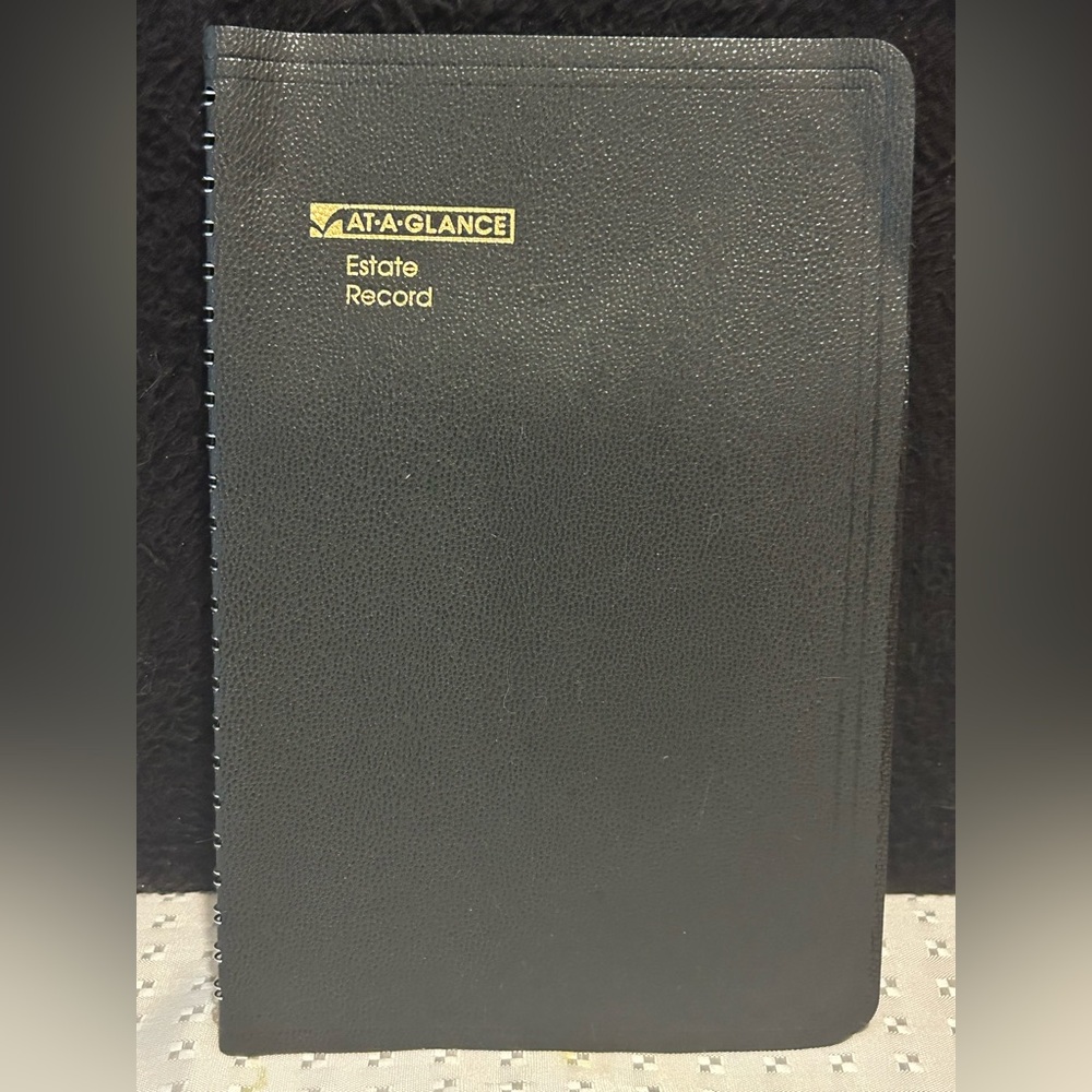 AT-A-GLANCE ESTATEPLANNER RECORD WILL PLANNING SECURITY INSURANCE